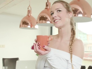 Petite blonde cutie analbanged by BBC