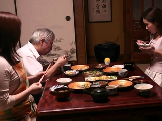 Junko Ishikura elder asian mother liking A youthfull sausage