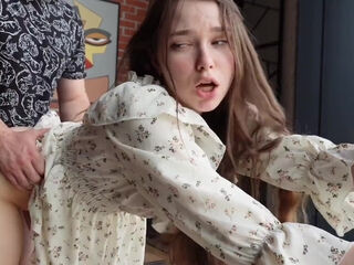 Unfaithful spouse pummels his wife's pretty BFF in this homemade