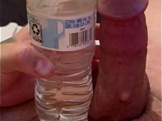 Yam-sized man sausage father unloading and cascading spunk