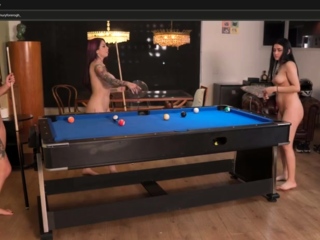 Brunette lesbian milf babes in cunt grinding