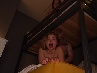 Stepsisters' Steamy Hotel Encounter with Rough Passion