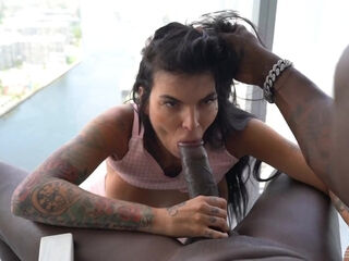 Danielle Diamond in Interracial Balcony POV Encounter