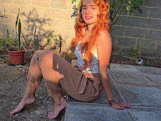 Crazy redhead girl getting fucked real good after hooking up with a random guy