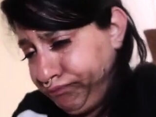 Big cock brunette MILF sucks a big cock POV