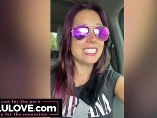 'Babe providing pecker rate, driving nude, nude in public, upskirt poon in truck, candid behind the pornography sequences vlogs - Lelu Love'