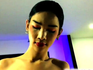 Top Ladyboy Fucks Older Guy