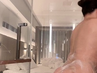 Big boobs milf masturbates with her dildo