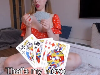 Slutty stepmom seduced her stepson's friend to play cards and fuck her anal