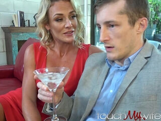 Cougar Sydney Hail seduces her hubby's employee