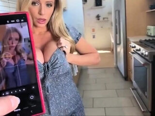 Blonde Step-Mom Takes Hot Pics & Gets Fucked Hard By
