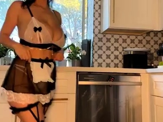 Alexa bud - OF ultra-kinky Maid Livestream BG hooter ravage