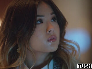 Savage anal bang with a tight Asian teen who wants hard banging