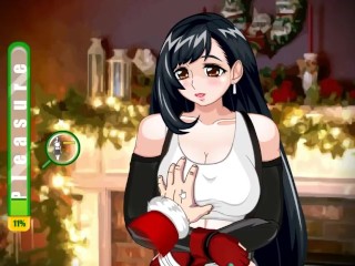 [Xmas manga porn Game] Ep.ten Tifa the horny dame gets smashed by Santa