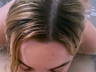 Amateur MILF blowjob cumshot