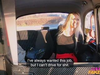 She fucked me hard in a British cab