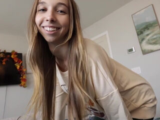 Sucking on my dick under the table while I'm talking to our stepmom