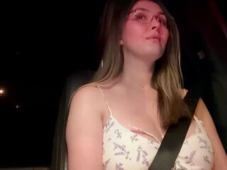 Stepmom's busty friend gave him a ride home and a blowjob as well POV