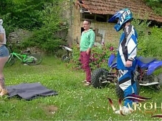 Quad Ride Reward &ndash_ Husband &amp_ Lover Fuck My Ass Hard on a Blanket in the Grass Next to the Quads