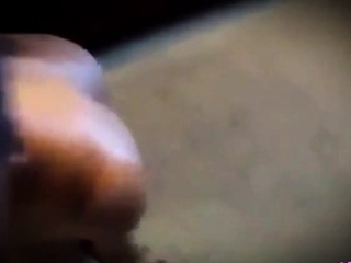 Slim Ebony MILF Plays With Huge Natural Boobs