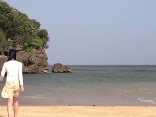 Lovely Asian milfs enjoy the outdoors and masturbation