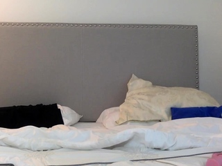 Cute curly brunette solo webcam masturbation