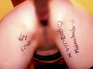 デビュー当時はメガネ雑魚マンコ貧乳肉便器だった。【素人中出しハメ撮り】舞40代中出し大好きパイパン主婦。