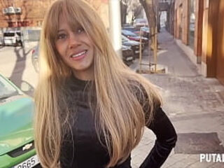 PutaLocura - Delgadita latina Netty acepta los retos de Torbe y traga leche en Pilladas